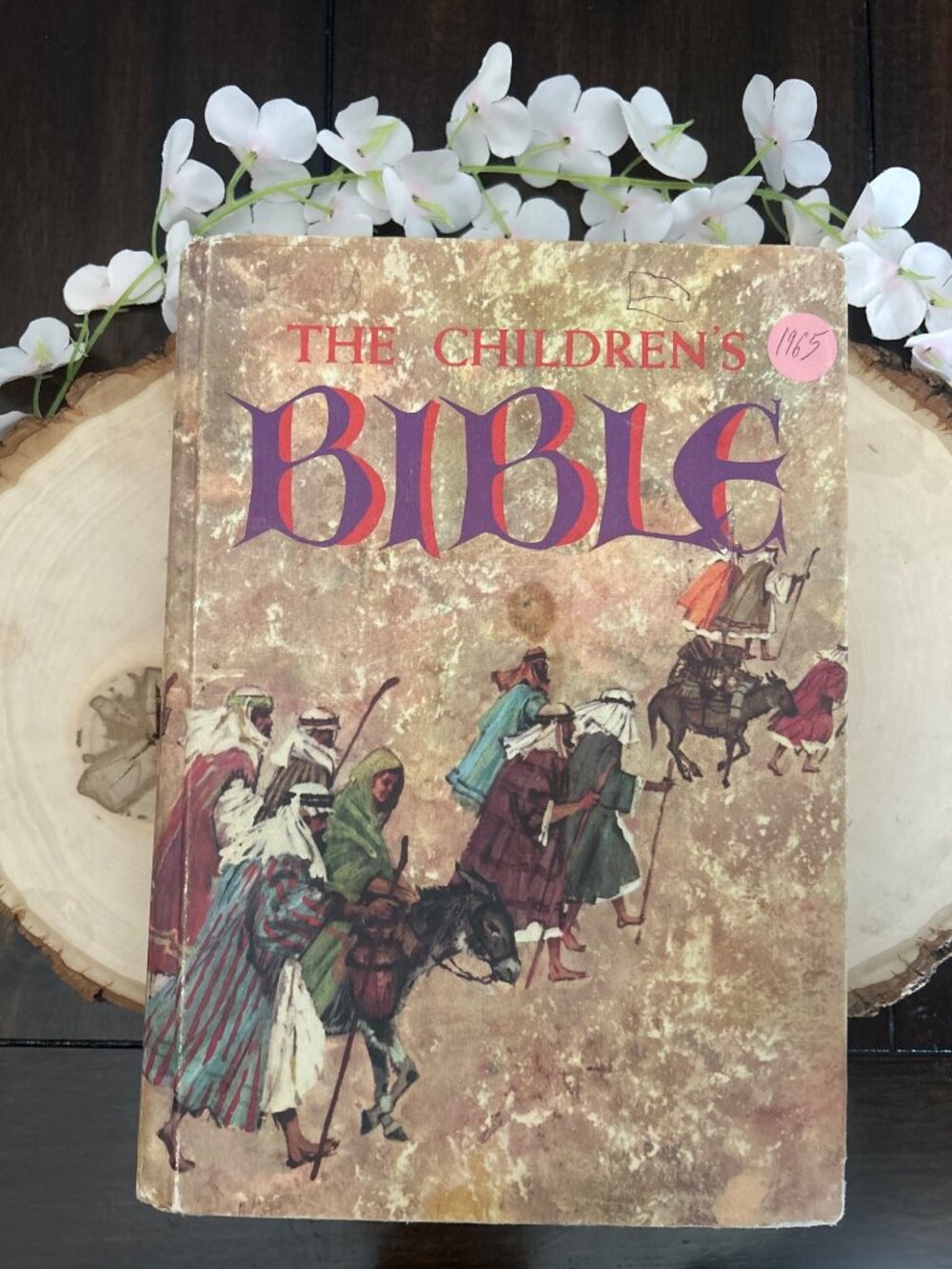 The Childrens Bible Hardcover 1965 Golden Press Illustrated Vintage Book